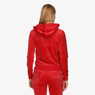 JUICY COUTURE Majica s kapuljačom na patent Robertson 