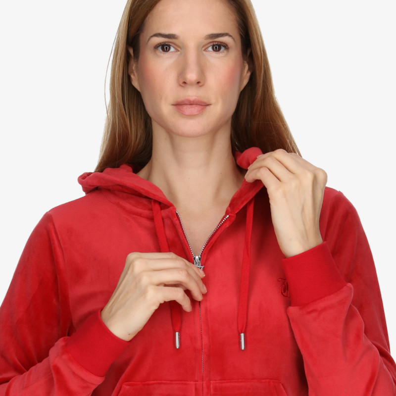 JUICY COUTURE Majica s kapuljačom na patent Robertson 