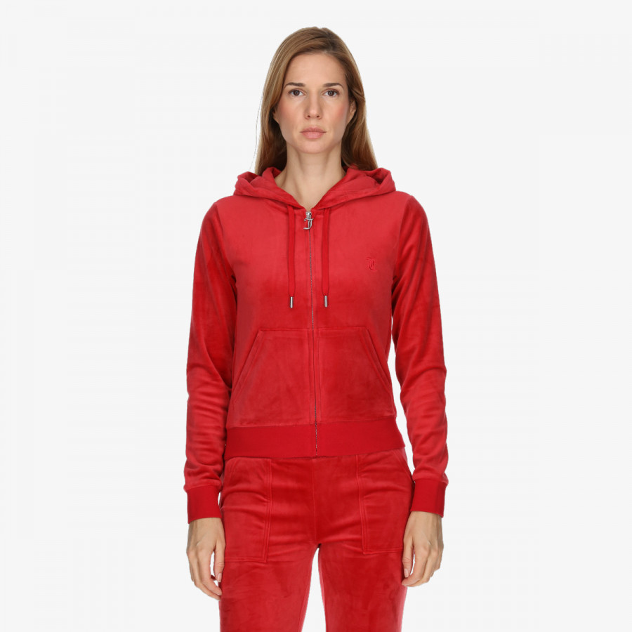 JUICY COUTURE Majica s kapuljačom na patent Robertson 