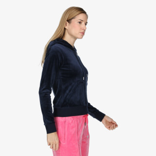 JUICY COUTURE Majica s kapuljačom na patent Robertson 