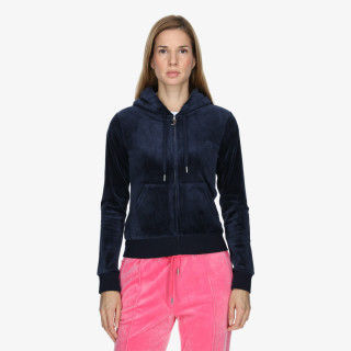 JUICY COUTURE Majica s kapuljačom na patent Robertson 