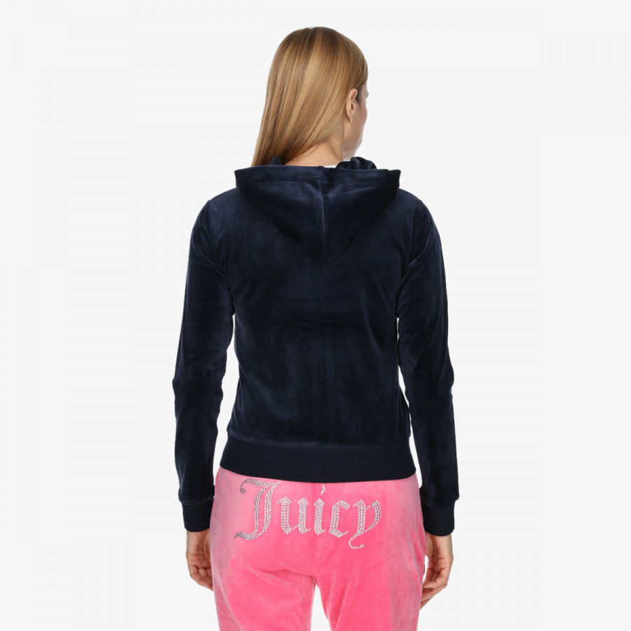 JUICY COUTURE Majica s kapuljačom na patent Robertson 