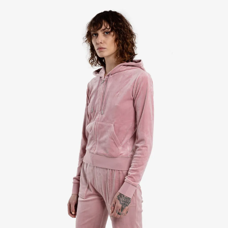 JUICY COUTURE Majica dugih rukava s patentom ROBERTSON 