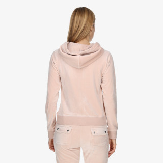 JUICY COUTURE Majica s kapuljačom na patent Robertson 