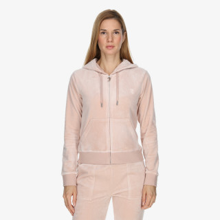 JUICY COUTURE Majica s kapuljačom na patent Robertson 
