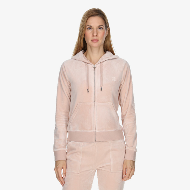 JUICY COUTURE Majica s kapuljačom na patent Robertson 