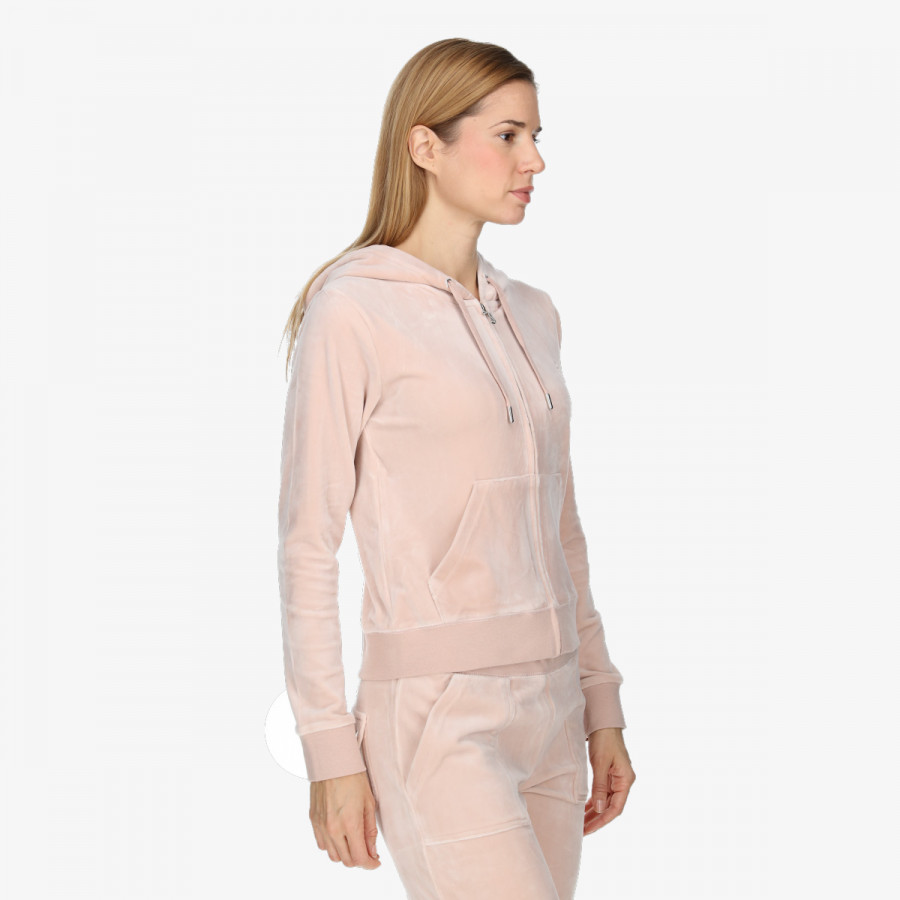 JUICY COUTURE Majica s kapuljačom na patent Robertson 