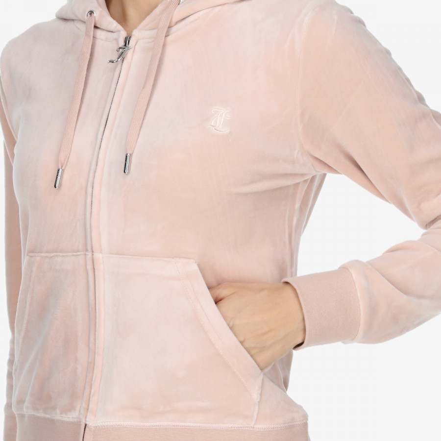 JUICY COUTURE Majica s kapuljačom na patent Robertson 