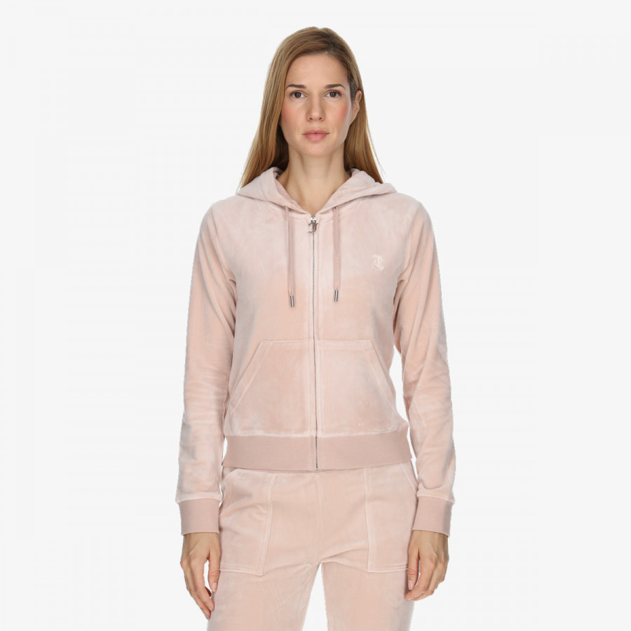 JUICY COUTURE Majica s kapuljačom na patent Robertson 