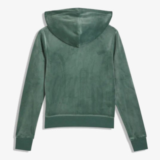 JUICY COUTURE Majica s kapuljačom na patent ROBERTSON CLASS 