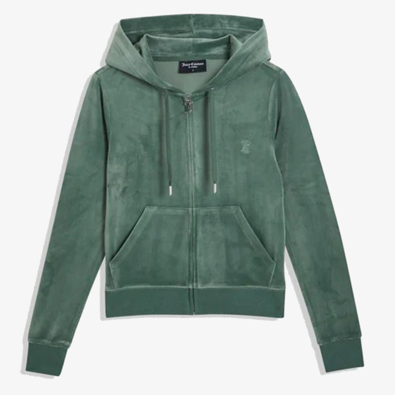 JUICY COUTURE Majica s kapuljačom na patent ROBERTSON CLASS 