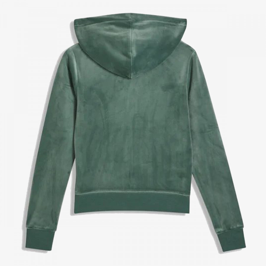 JUICY COUTURE Majica s kapuljačom na patent ROBERTSON CLASS 