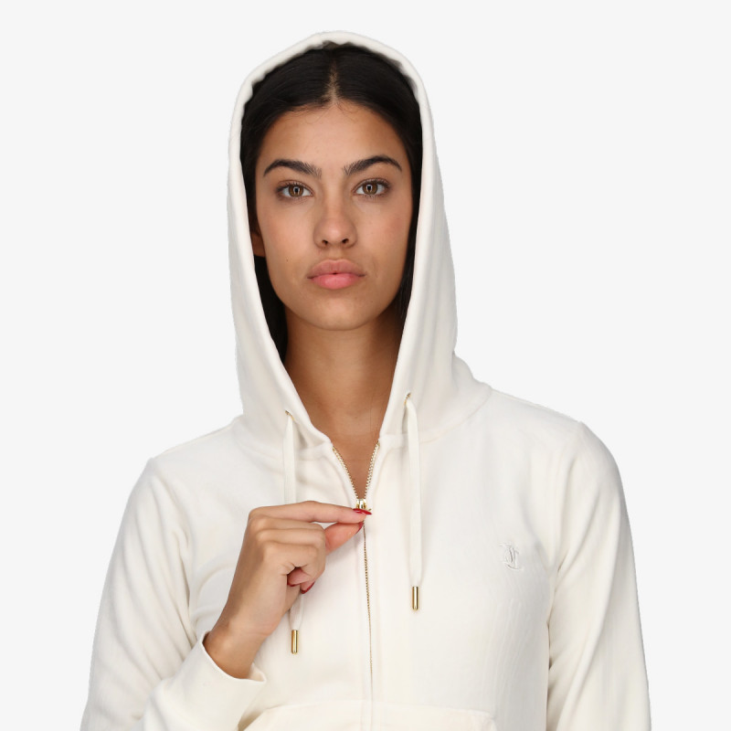 JUICY COUTURE Majica s kapuljačom na patent Gold Robertson 