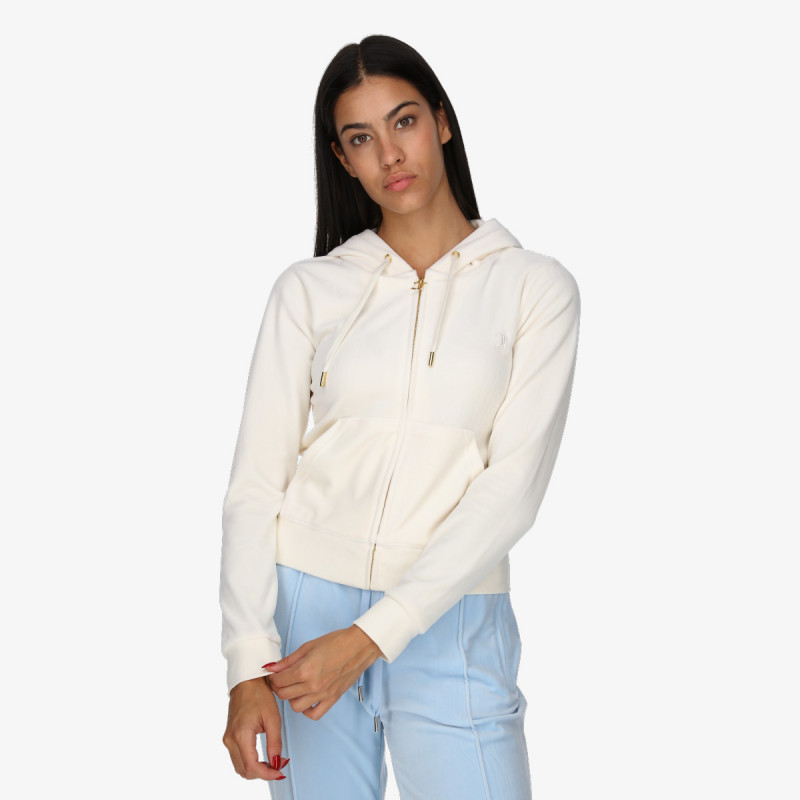 JUICY COUTURE Majica s kapuljačom na patent Gold Robertson 