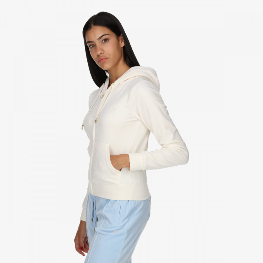JUICY COUTURE Majica s kapuljačom na patent Gold Robertson 