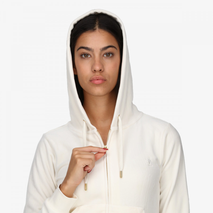 JUICY COUTURE Majica s kapuljačom na patent Gold Robertson 