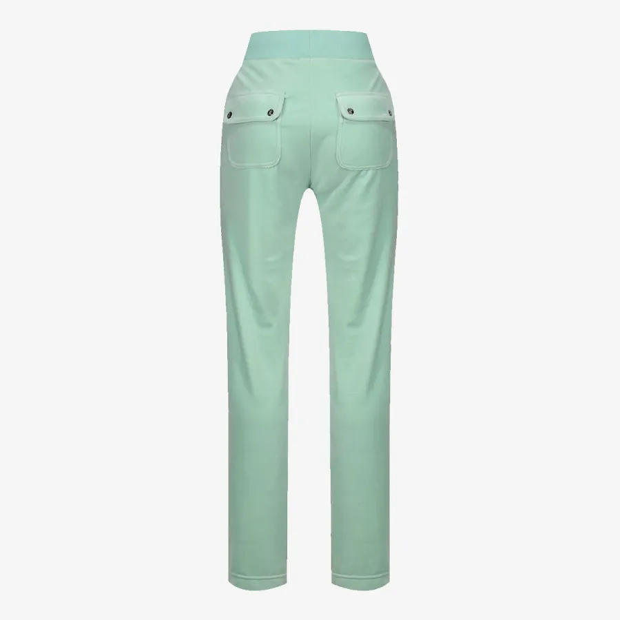 JUICY COUTURE Donji dio trenirke STRAIGHT LEG TRACK PANT WITH POCKET 