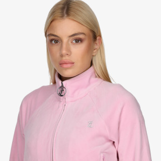 JUICY COUTURE Majica dugih rukava s patentom TANYA TRACK TOP 