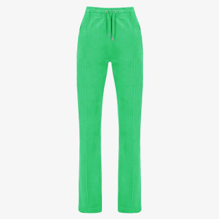 JUICY COUTURE Donji dio trenirke VELOUR TRACK PANT WITH DIAMANTE BRANDIN 