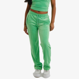 JUICY COUTURE Donji dio trenirke VELOUR TRACK PANT WITH DIAMANTE BRANDIN 