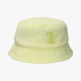 JUICY COUTURE Šešir ELEANNA MONOGRAM TOWELLING BUCKET HAT 