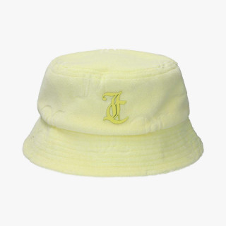 JUICY COUTURE Šešir ELEANNA MONOGRAM TOWELLING BUCKET HAT 