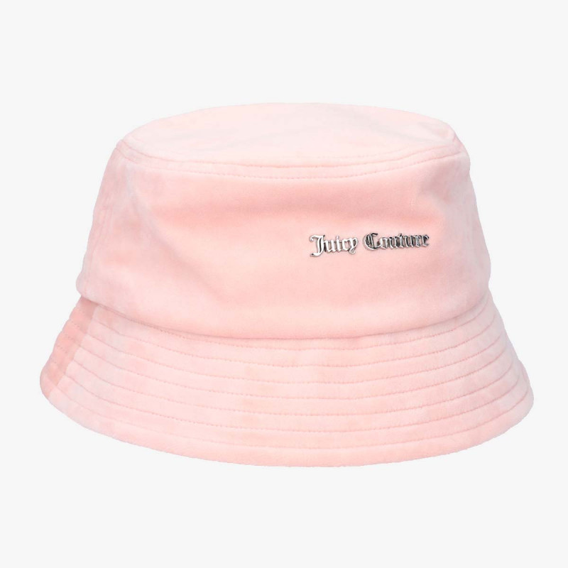 JUICY COUTURE Šešir ELLIE VELOUR BUCKET HAT 