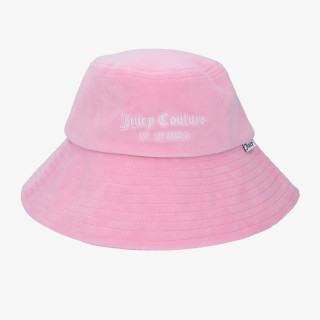 JUICY COUTURE Šešir VELOUR LONG BRIM BUCKET HAT 