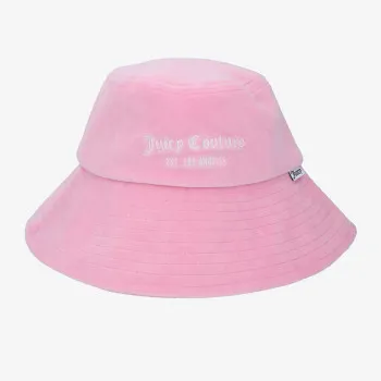 JUICY COUTURE Šešir JUICY COUTURE Šešir VELOUR LONG BRIM BUCKET HAT 