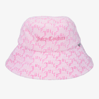 JUICY COUTURE Šešir TOWELLING LONG BRIM BUCKET HAT 