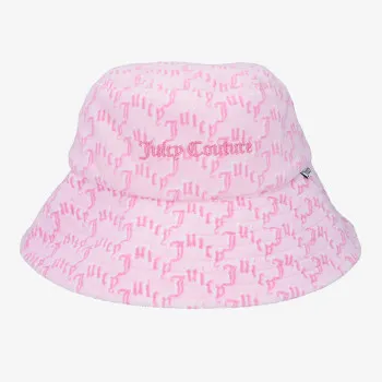 JUICY COUTURE Šešir JUICY COUTURE Šešir TOWELLING LONG BRIM BUCKET HAT 
