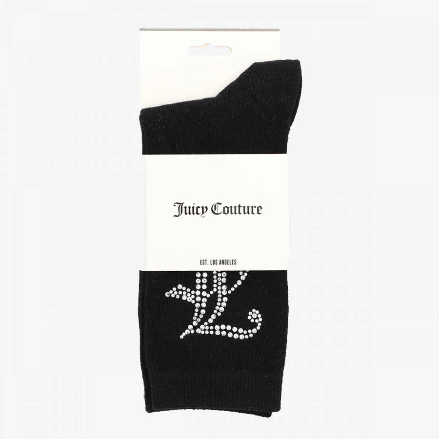 JUICY COUTURE Čarape LEA DIAMANTE  SOCKS 