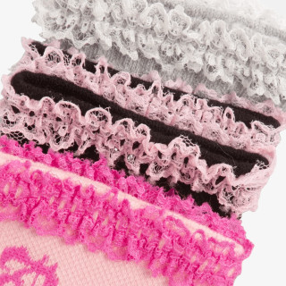 JUICY COUTURE Čarape 3 PK LACE SOCKS 