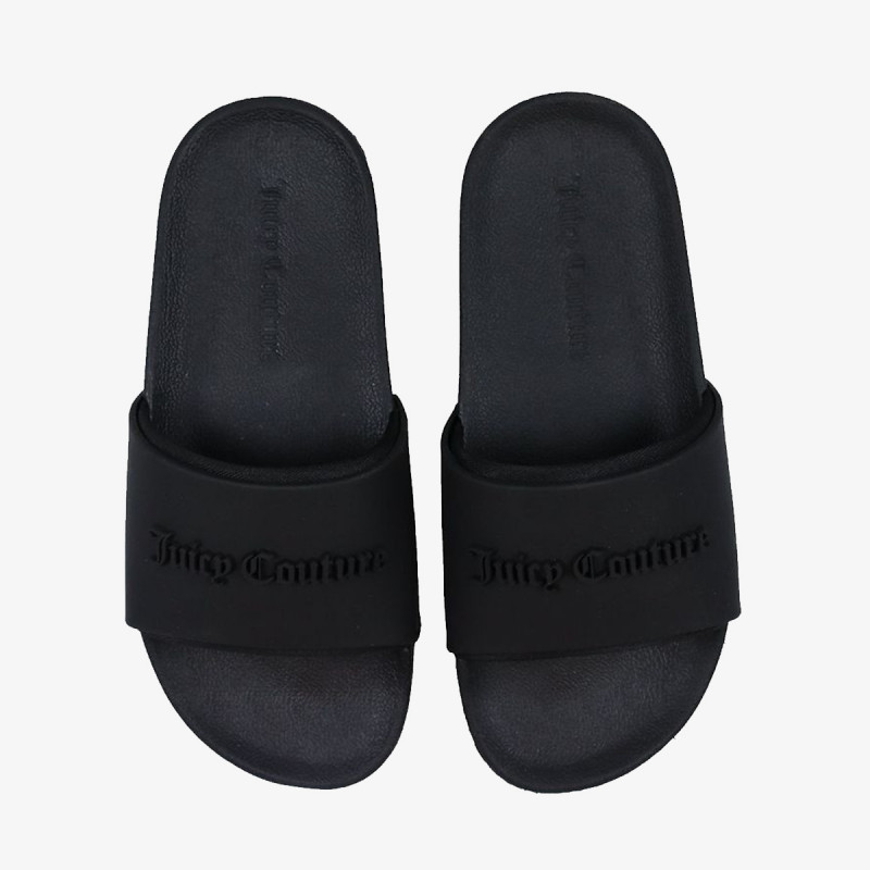 JUICY COUTURE Natikače BREANNA EMBOSSED - SLIDER WITH DTM LOGO 
