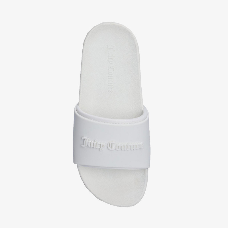 JUICY COUTURE Natikače BREANNA EMBOSSED - SLIDER WITH DTM LOGO 