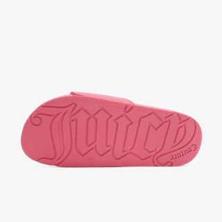 JUICY COUTURE Natikače BREANNA EMBOSSED - SLIDER WITH DTM LOGO 