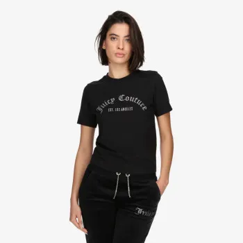 JUICY COUTURE Majica kratkih rukava JUICY COUTURE Majica kratkih rukava ARCHED DIAMANTE NOAH T-SHIRT 