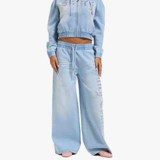 JUICY COUTURE Donji dio trenirke WASHED SMOCKED ANNEN 