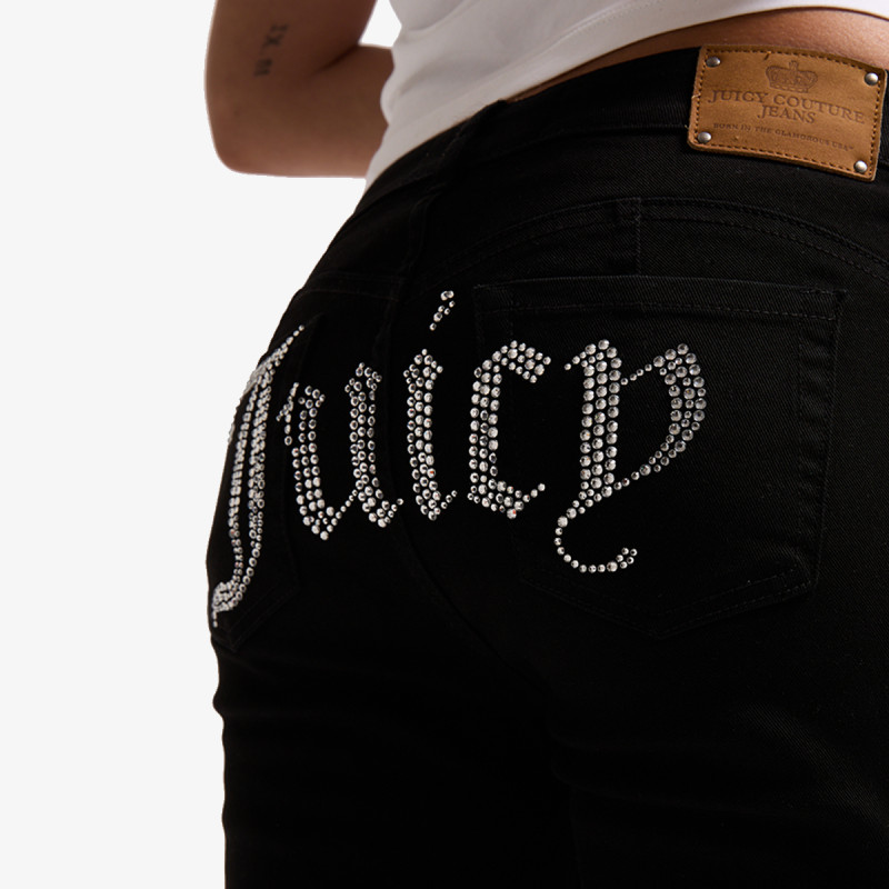 JUICY COUTURE Donji dio trenirke TWILL LR FLARE 