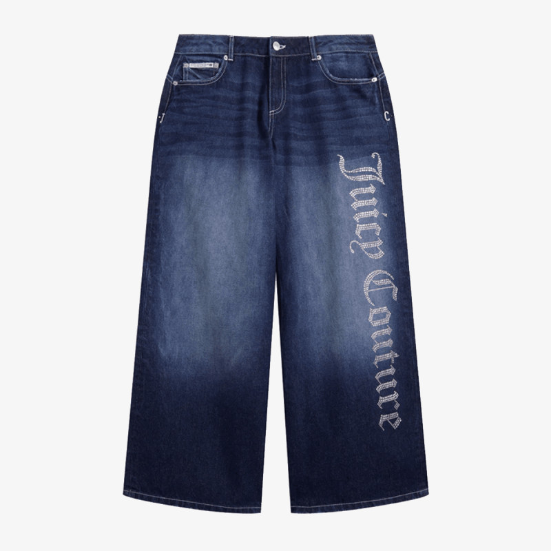 JUICY COUTURE Donji dio trenirke DIA WIDE LEG 