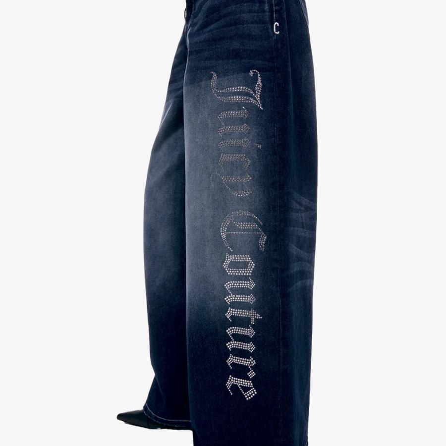 JUICY COUTURE Donji dio trenirke DIA WIDE LEG 