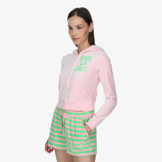JUICY COUTURE Majica s kapuljačom na patent Robyn Viva 
