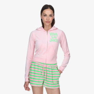 JUICY COUTURE Majica s kapuljačom na patent Robyn Viva 