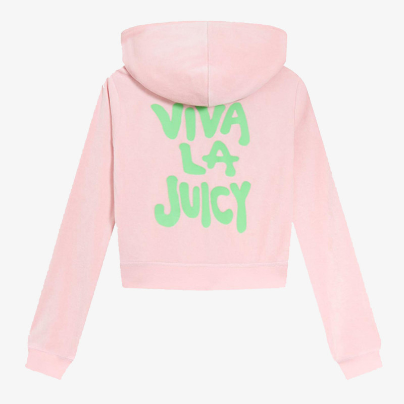 JUICY COUTURE Majica s kapuljačom na patent Robyn Viva 