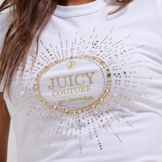 JUICY COUTURE Majica kratkih rukava HERITAGE CROWN 