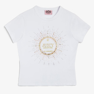 JUICY COUTURE Majica kratkih rukava HERITAGE CROWN 