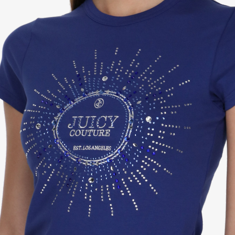 JUICY COUTURE Majica kratkih rukava Heritage Crown 