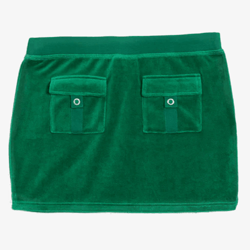 JUICY COUTURE Suknja HERITAGE MINI SKIRT 