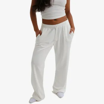 JUICY COUTURE Donji dio trenirke COSY FLEECE LOOSE FITTED WIDE LEG PANT 