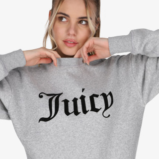 JUICY COUTURE Majica bez kragne EMILIA CREW NECK 